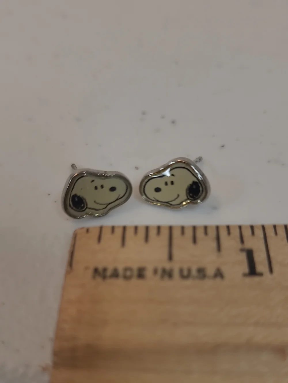 Snoopy, Woodstock, and Hello Kitty Characters - 3 Post Earring Set